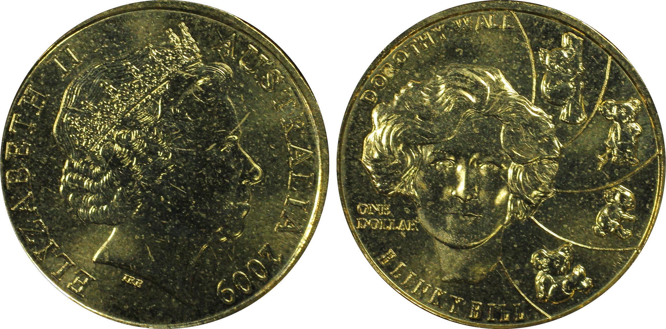 Dorothy Wall, One Dollar, 2009, PCGS MS65