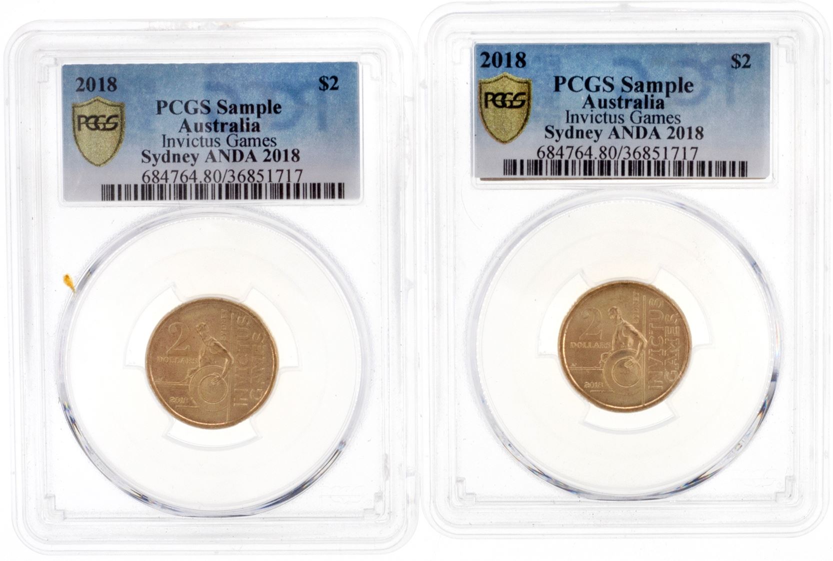 Elizabeth II, Sydney ANDA, Two Dollars, 2018, PCGS CHU