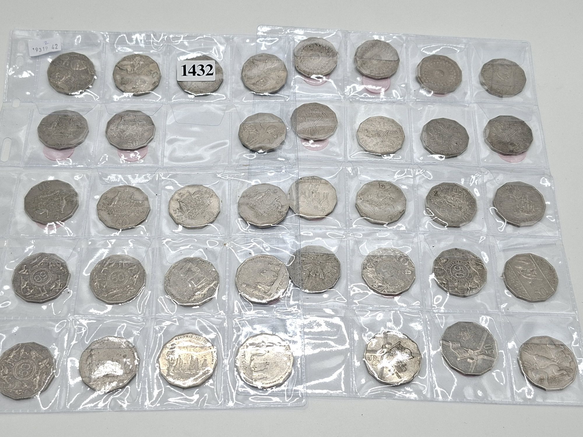 1432 · COLLECTABLE 50C COINS