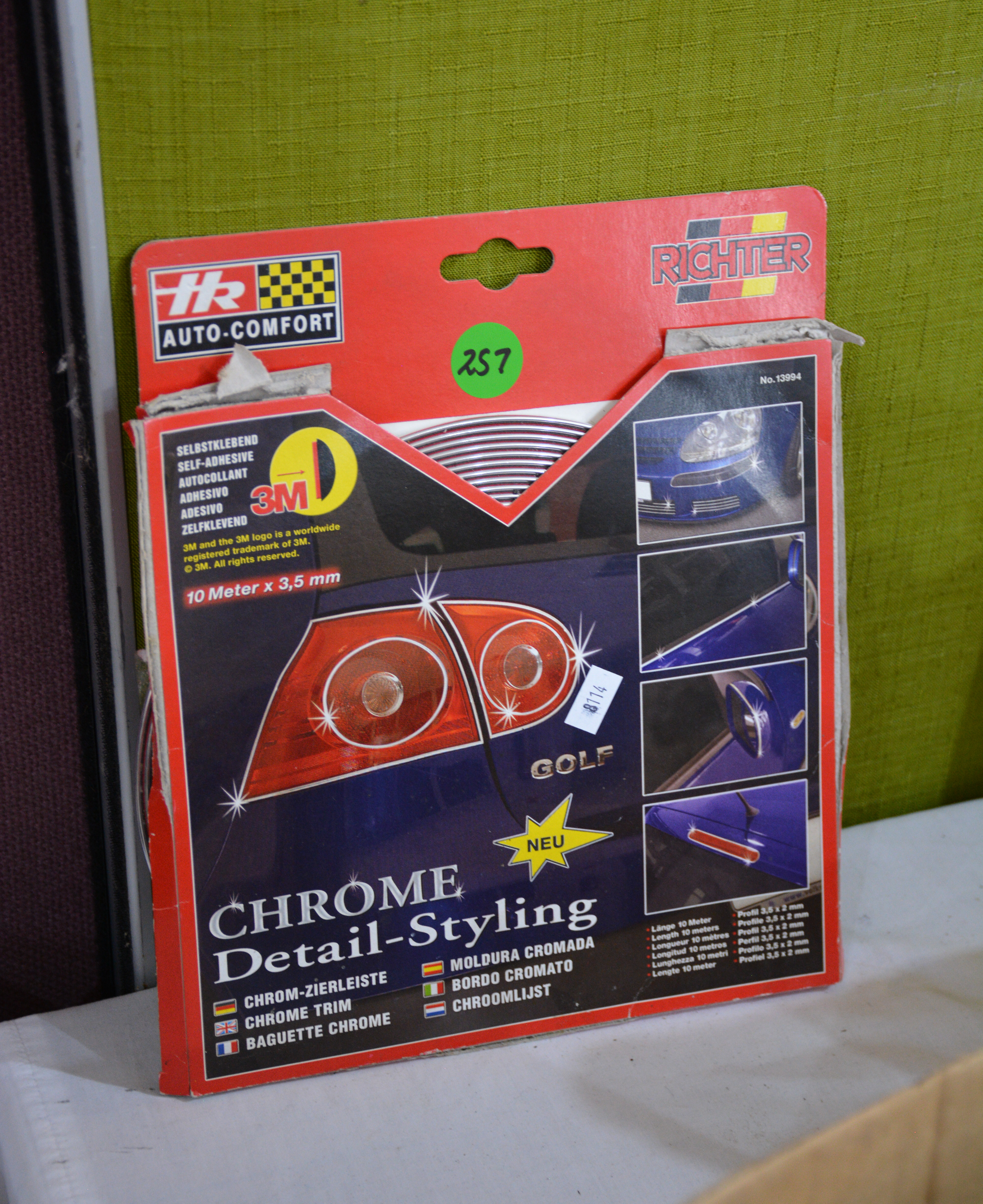 Chome Detail Styling Wire — NZ auction result