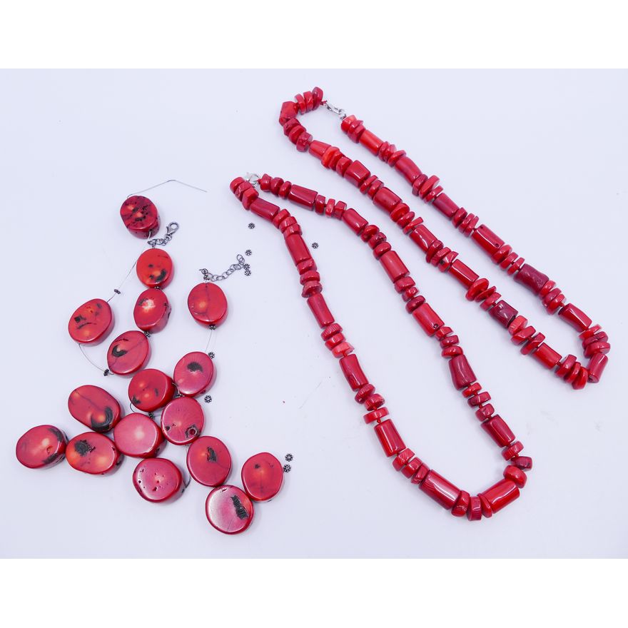 Box Red Sea Bamboo Jewelry