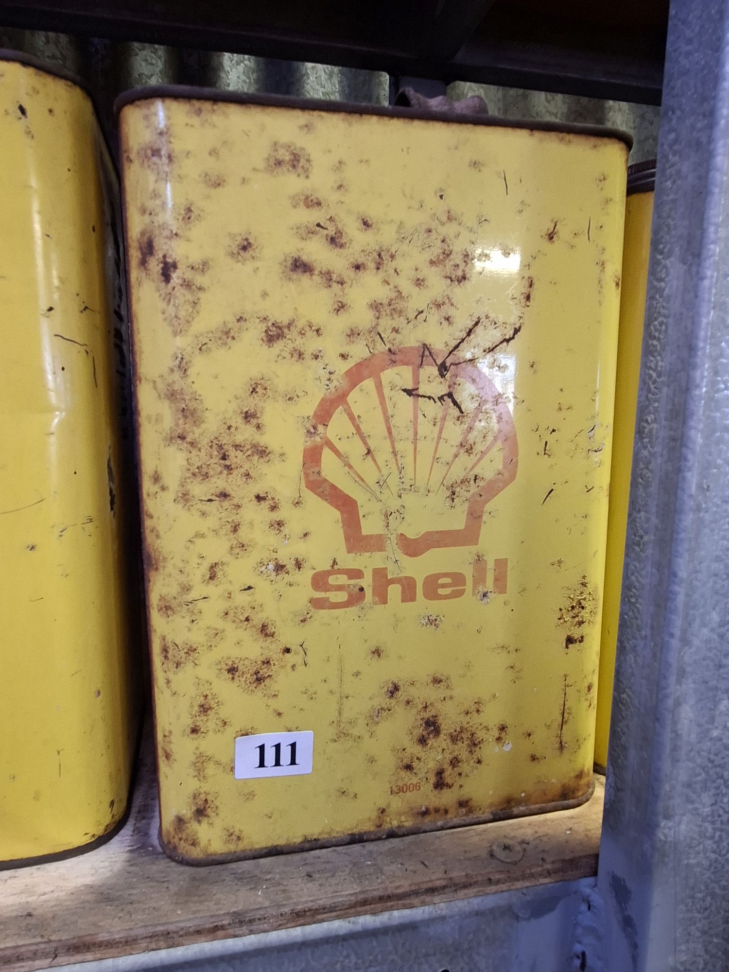 Shell Oil Can
