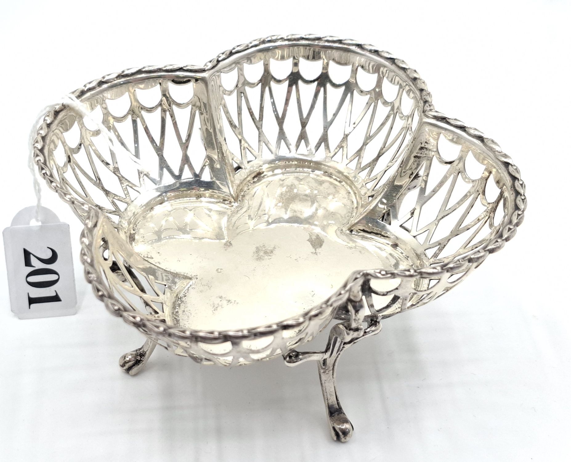 Sterling Silver Bon Bon Dish