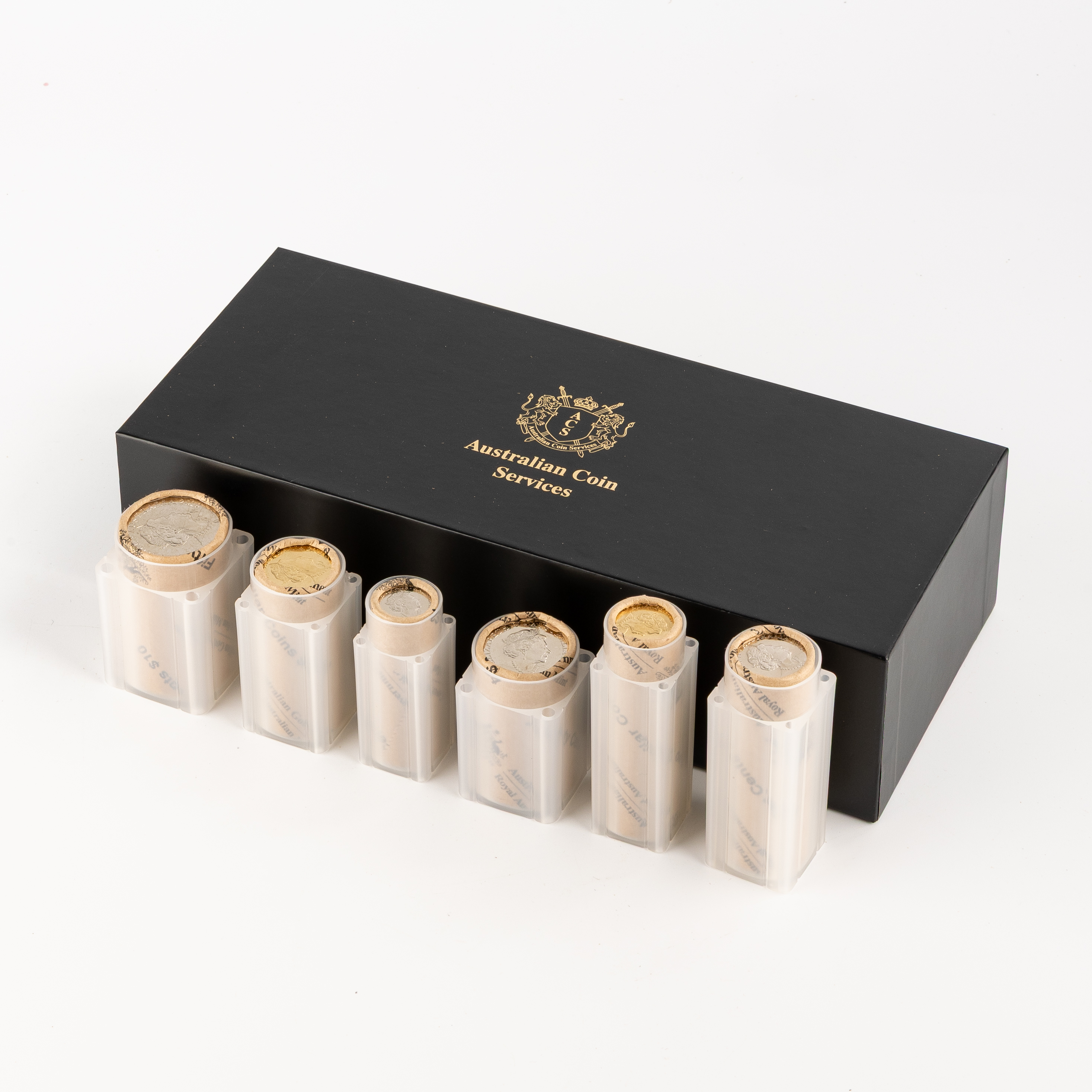 Jody Clark Effigy Roll Set, Five Cents - Two Dollar, 2019, UNC
