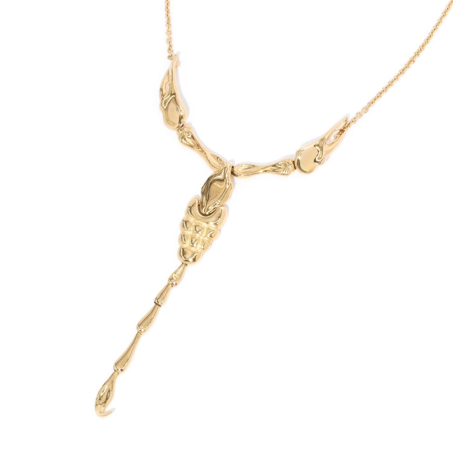 Tiffany and Co 18ct Scorpion Necklace