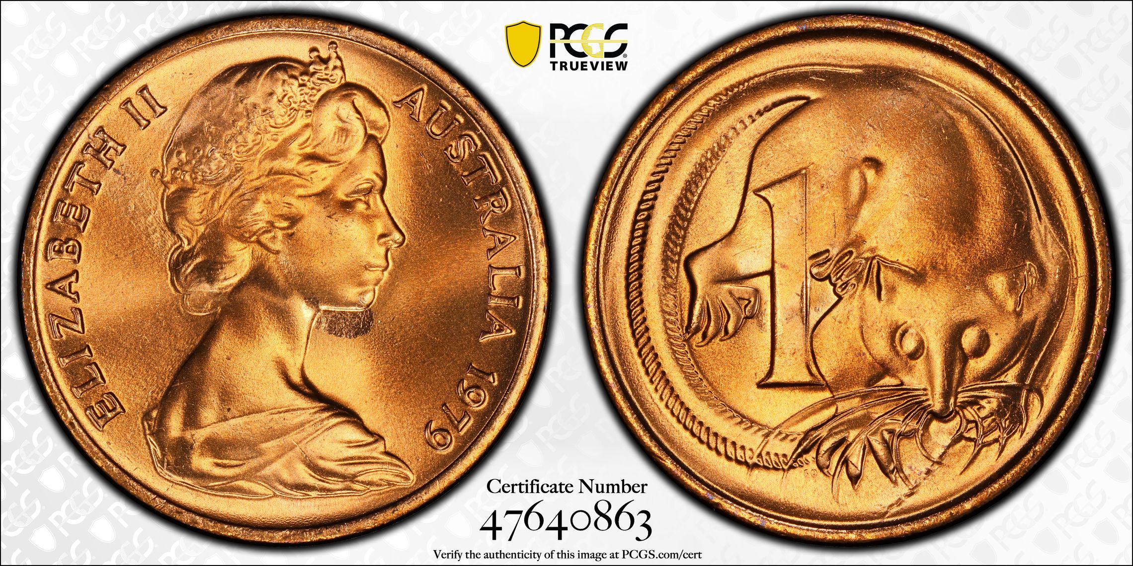 46 · , One Cent, 1979, PCGS MS66RD