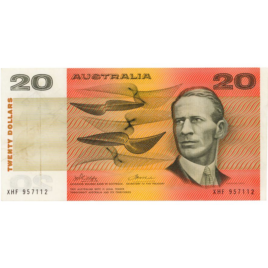 Phillips/Wheeler, Twenty Dollars, 1974,  VF