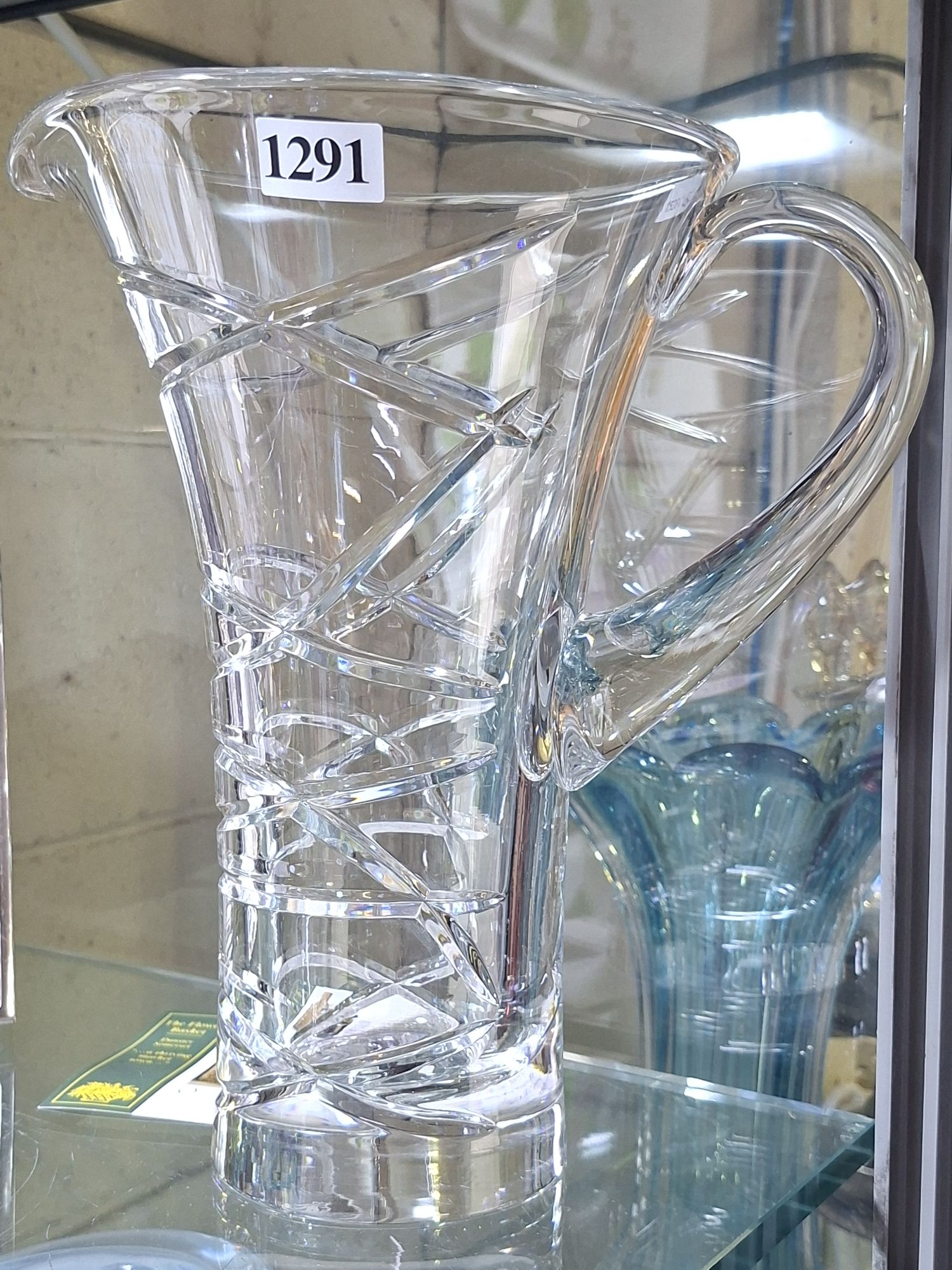 1291 · DOULTON CRYSTAL JUG