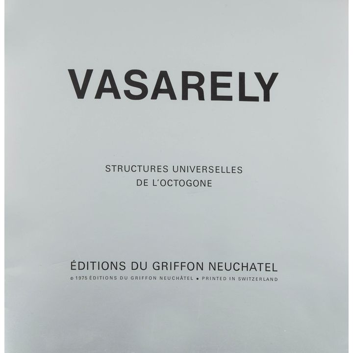 Victor Vasarely | Teka Structures Universelles de L'octogone
