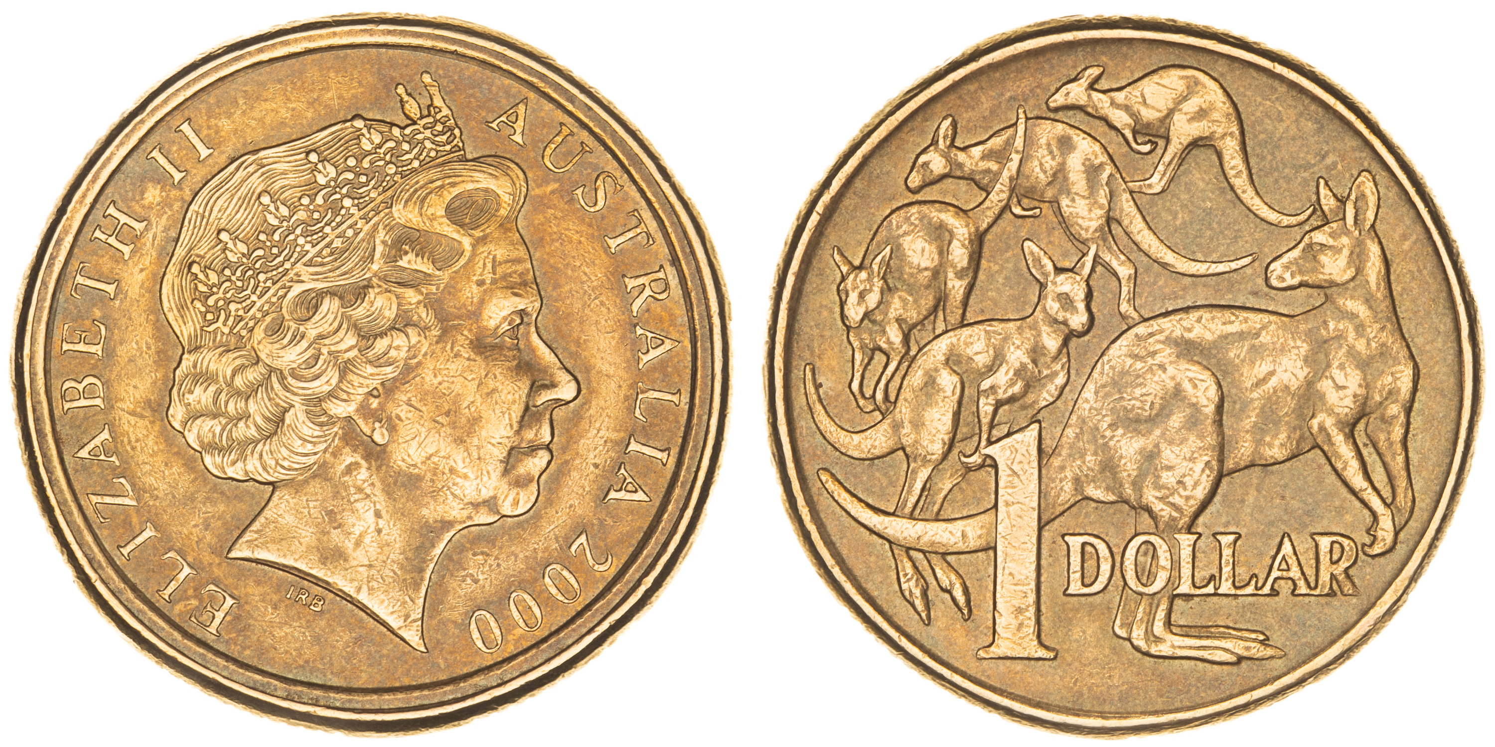 Elizabeth II, One Dollar, 2000, VF