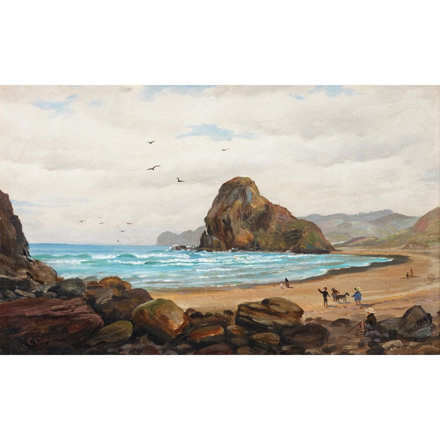 Charles Blomfield 'Lion Rock, Piha'