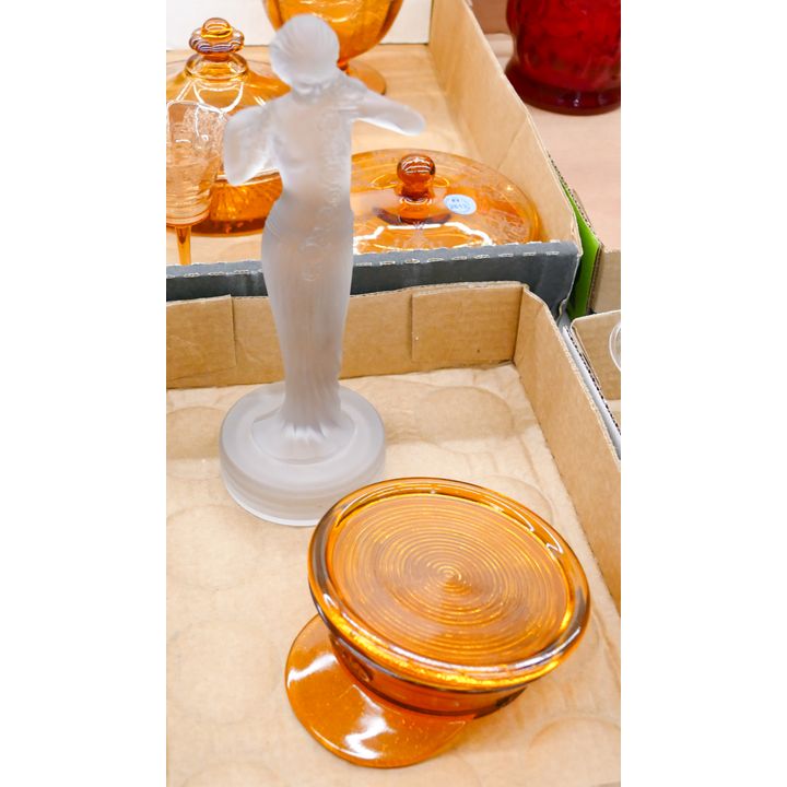 Box Frosted Glass Sculpture etc.