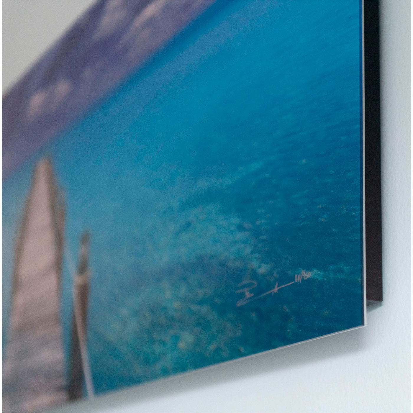 PETER LIK ピーターリック アクリルフォト TRANQUIL BLUE - 美術品