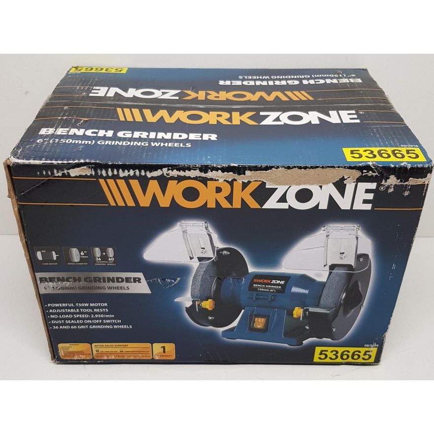 Workzone Bench Grinder
