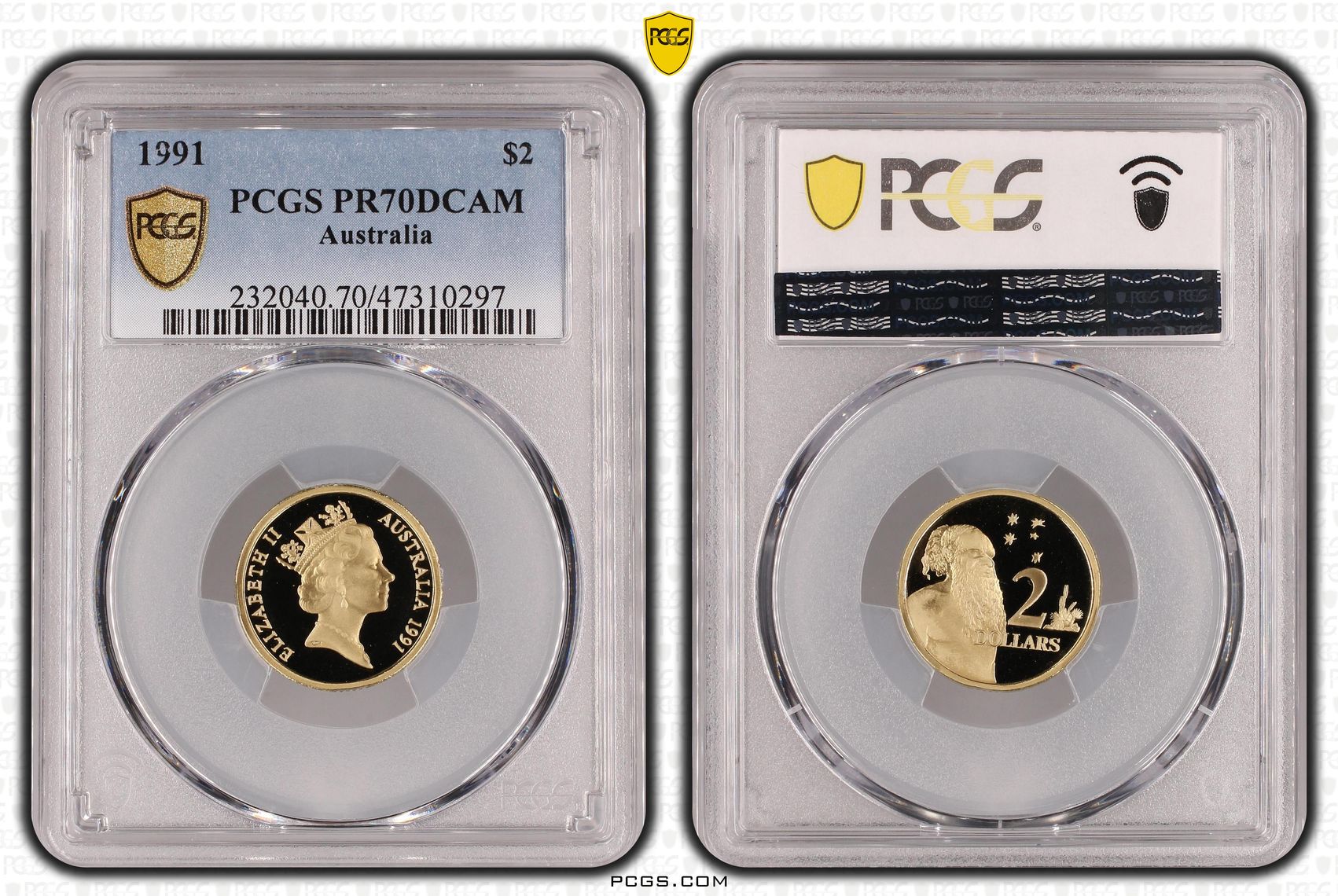 Two Dollar, 1991, PCGS PR70DCAM