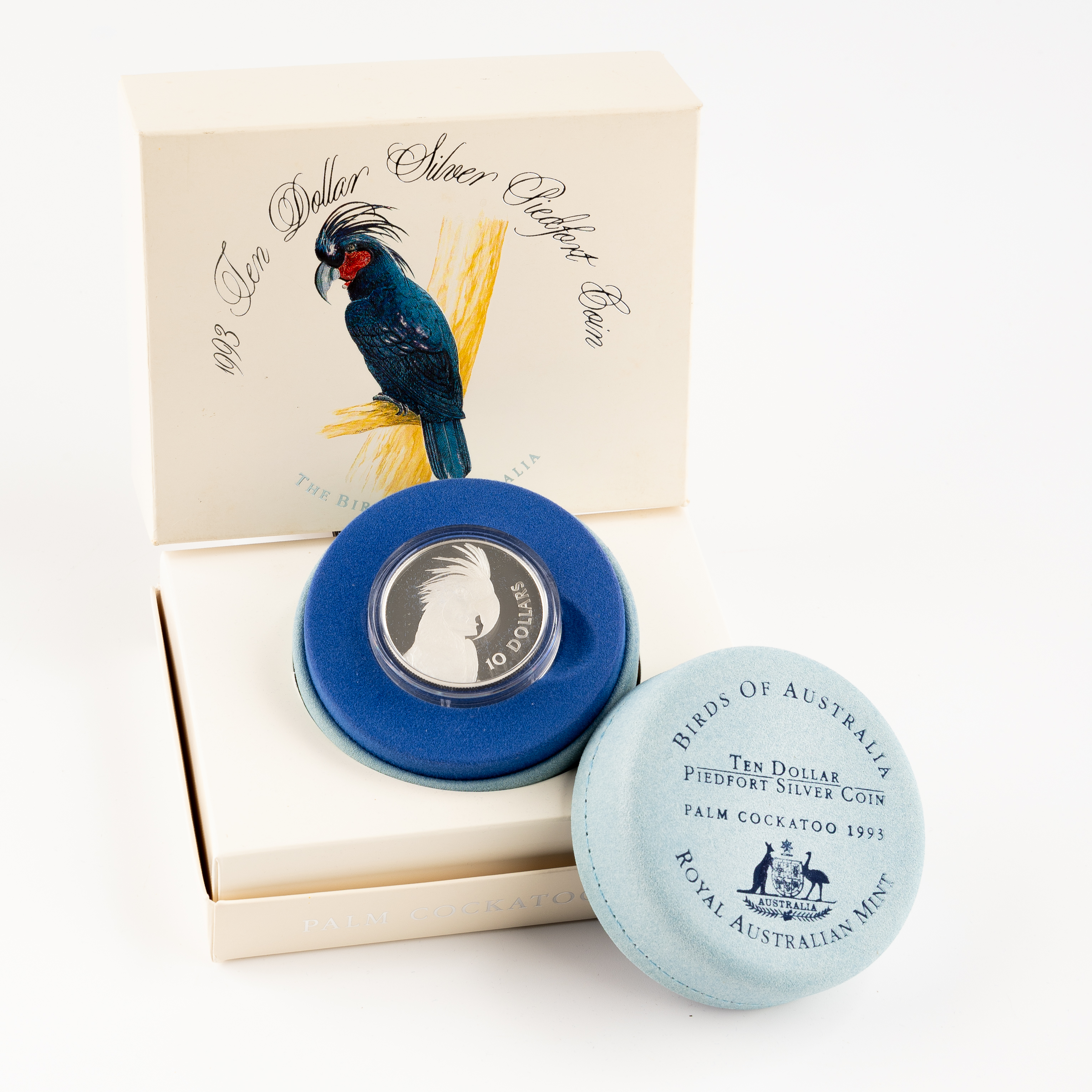 Elizabeth II, The Birds of Australia, Ten Dollars, 1993, FDC