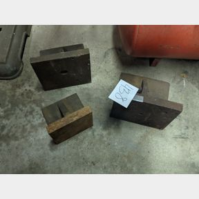 NEW PHOTOS ADDED - 3 Machinist squares-corners-block