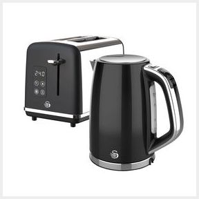Swan Digital 2 Slice Toaster and Cordless Kettle Pack |