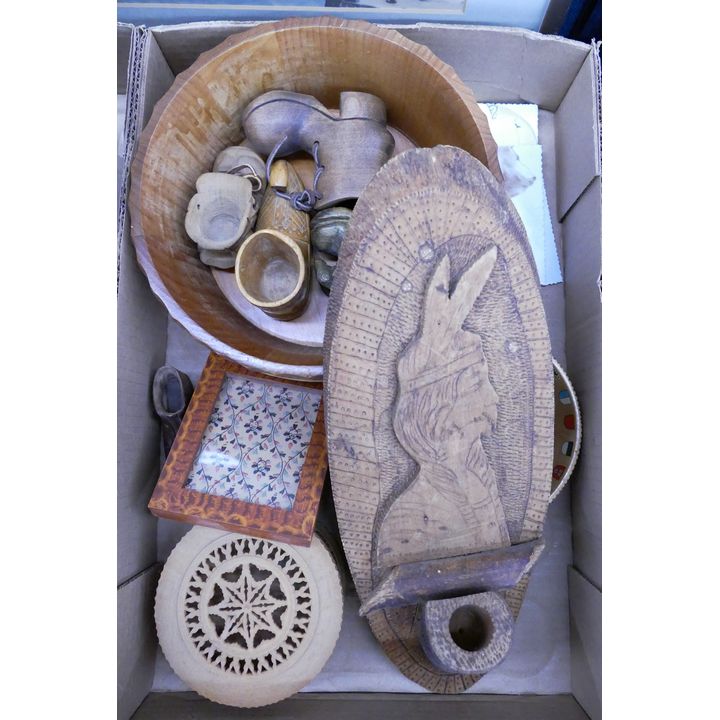 Box Folk Art Wooden Ware