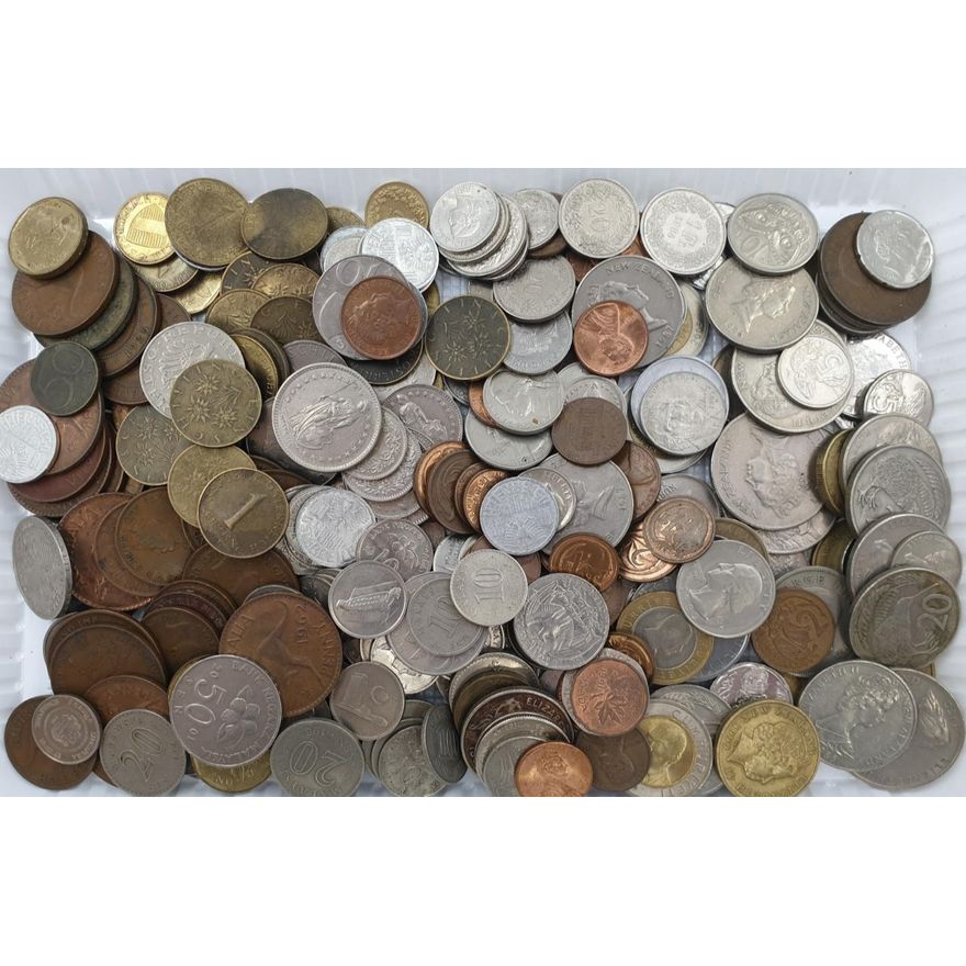 World Coin Collection - approx. 1.3kg