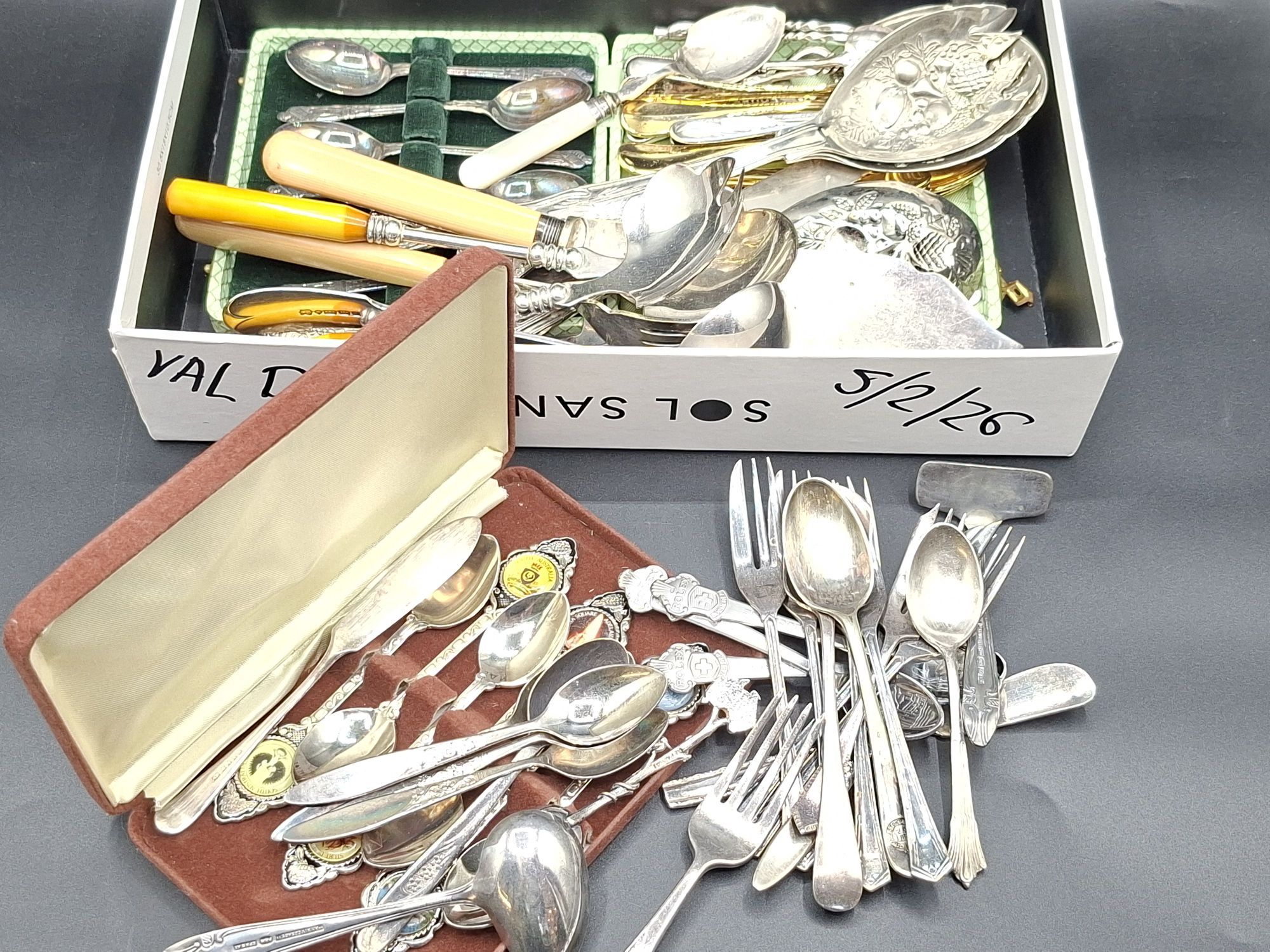 Teaspoons And Salad Servers