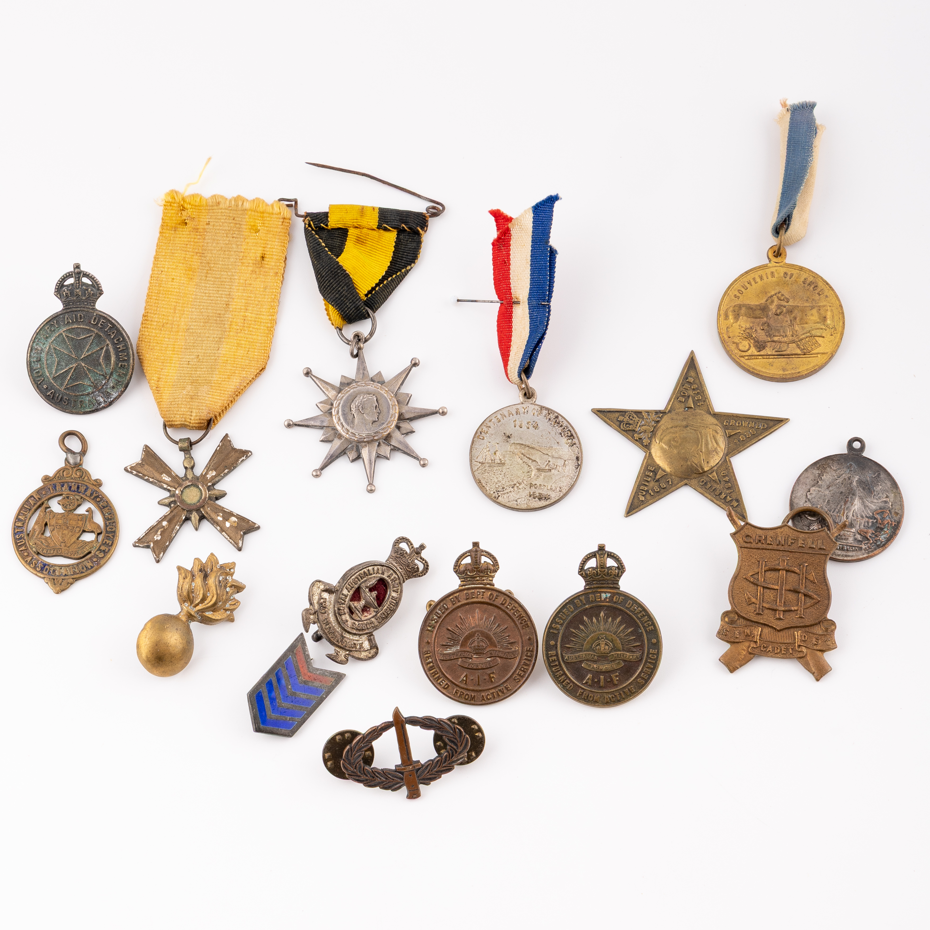 Military Badges & Miscellaneous, 1900s, VG - VF