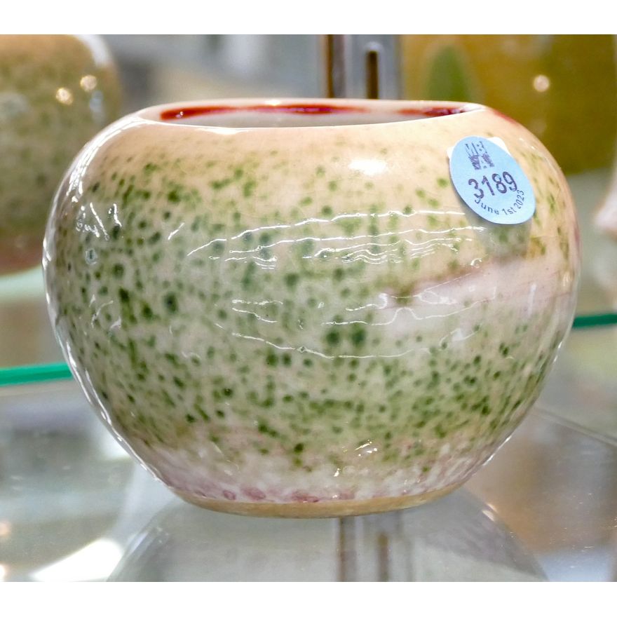 Chinese Peachbloom Porcelain Small Bowl 4''