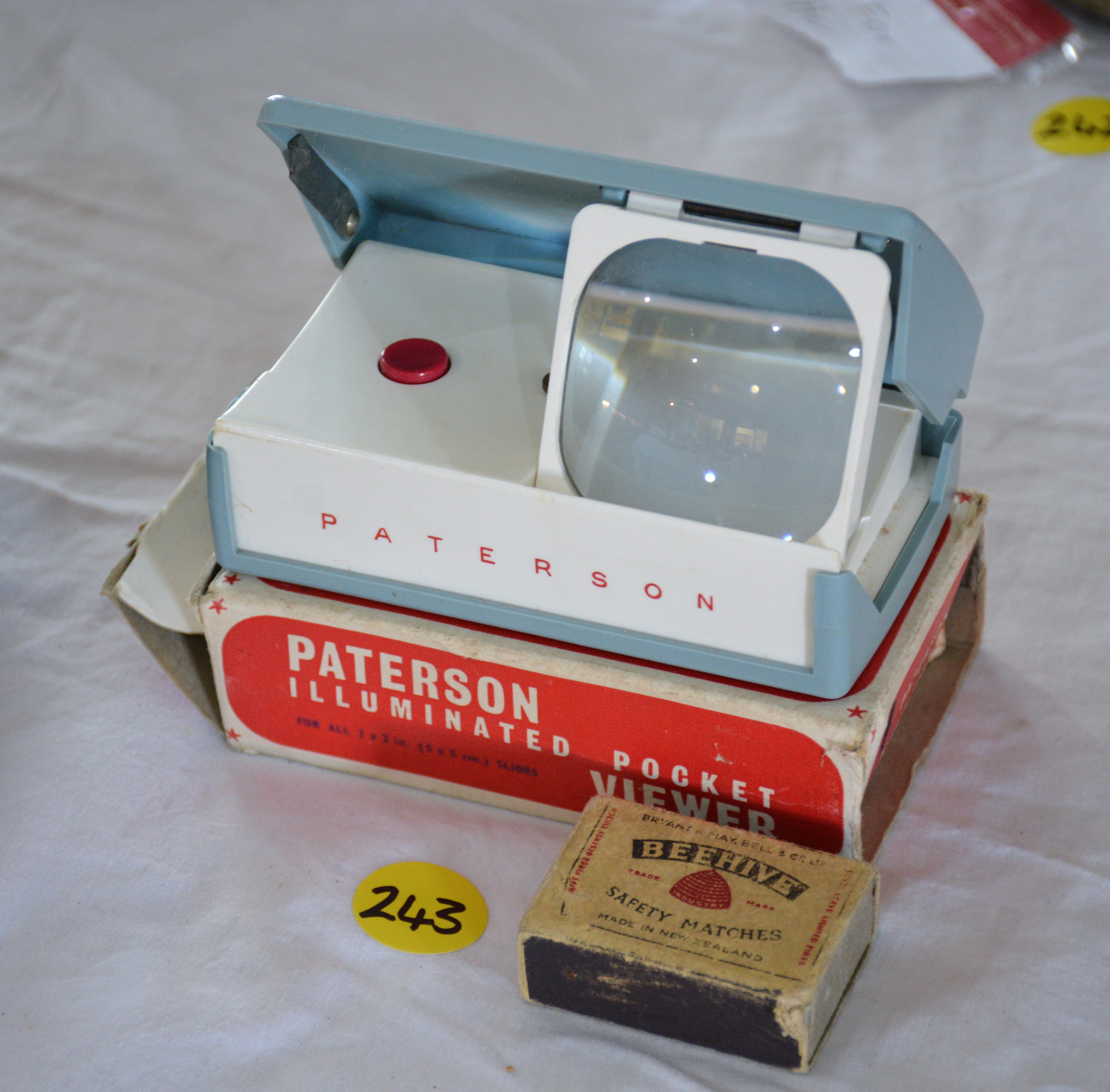 Vintage Paterson Illuminated Pocket Viewer — NZ auction result