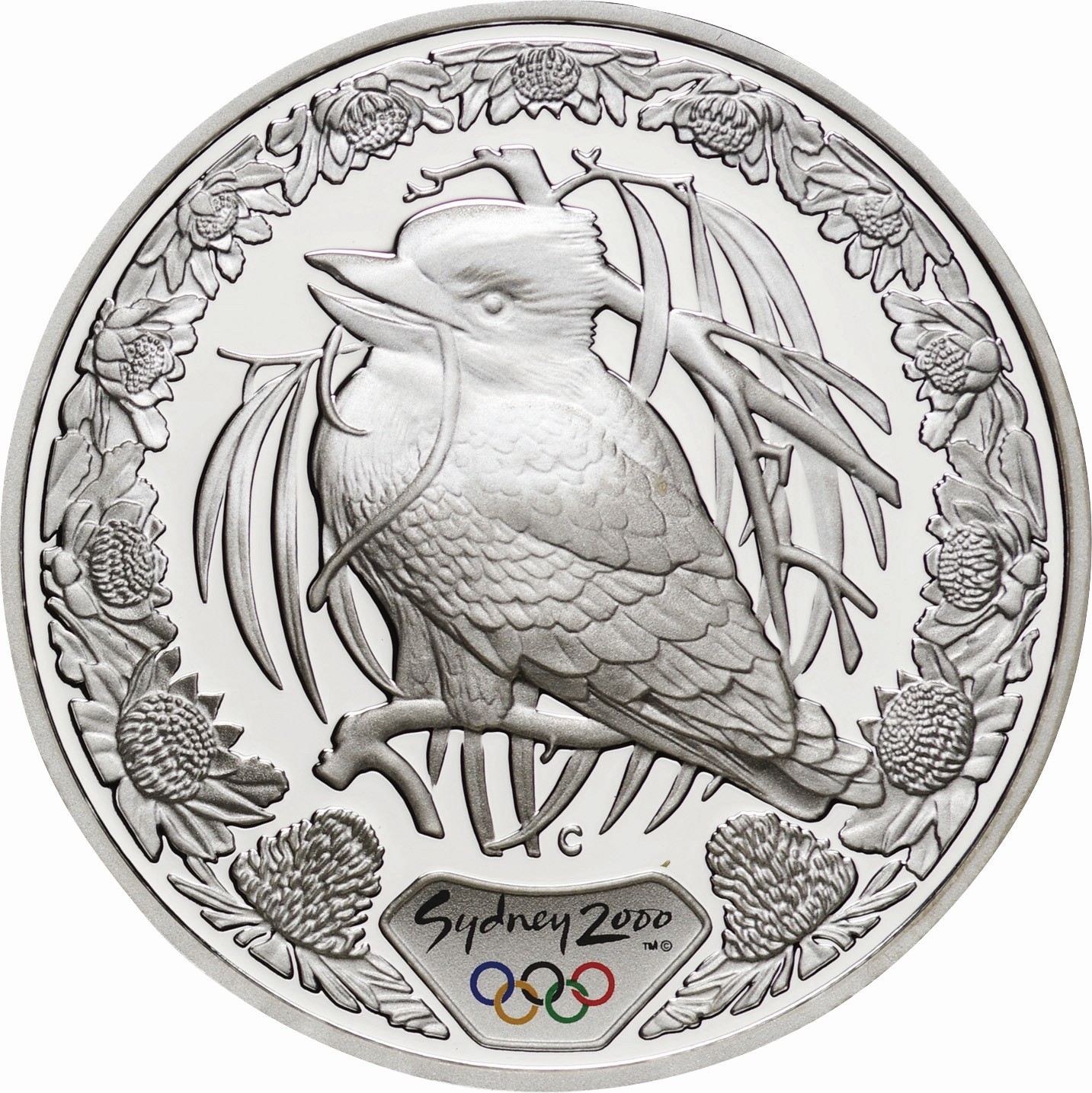 オーストラリア-Australia. Silver. 5ドル(Dollars). 2000シドニー 