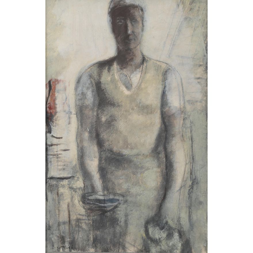 Leopold Gottlieb | Kobieta w kuchni