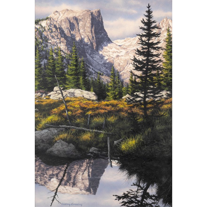 William Breedon (20th Century), Hallett Peak, 1986