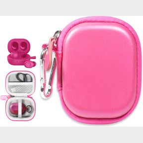 EARBUDS CASE FOR JLAB JBUDS MINI TRUE WIRELESS BLUETOOTH EARBUDS (PINK)
