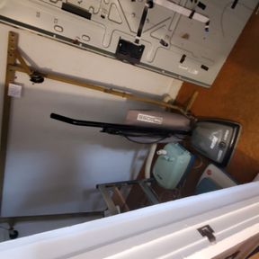 Old vintage vacuums for parts,repair, salvage, bed frame
