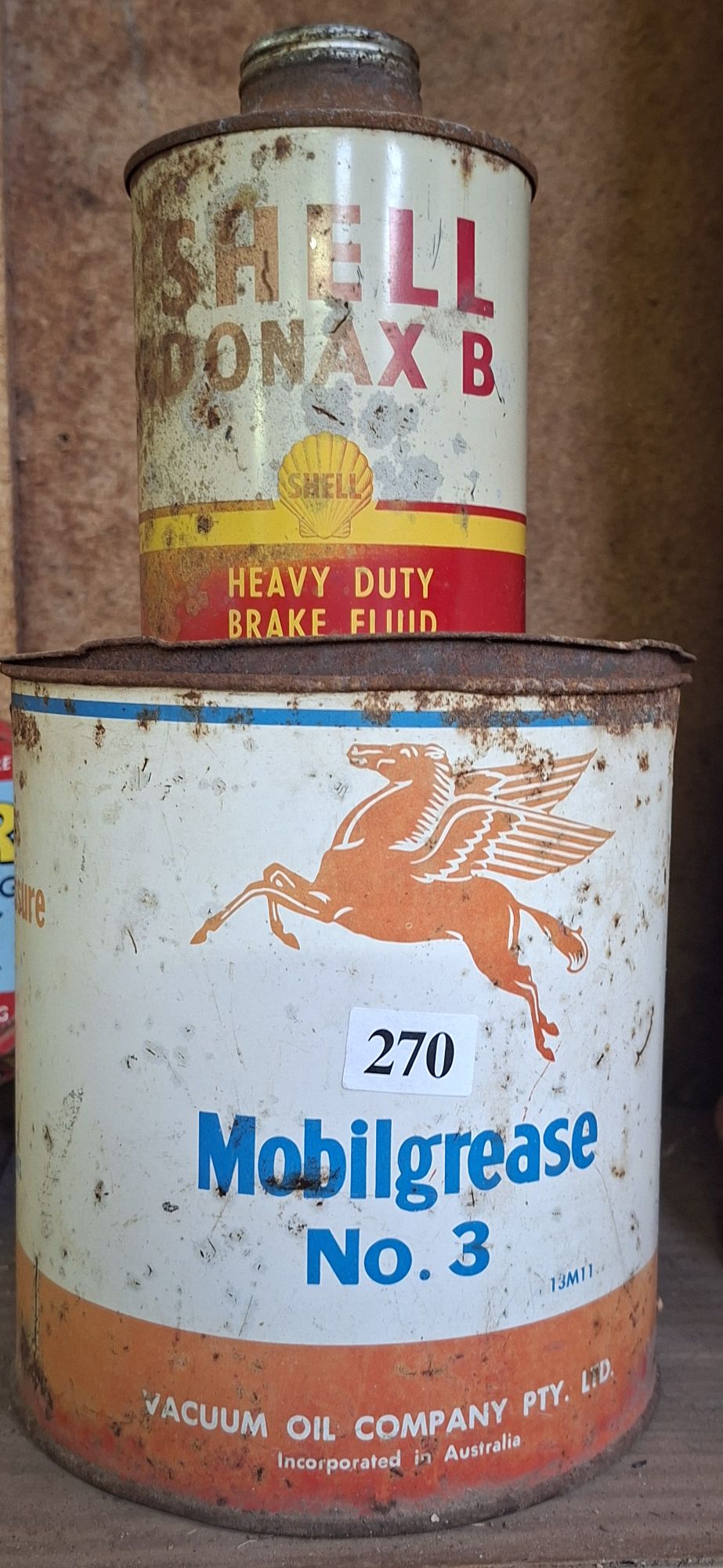 2 Vintage Tins