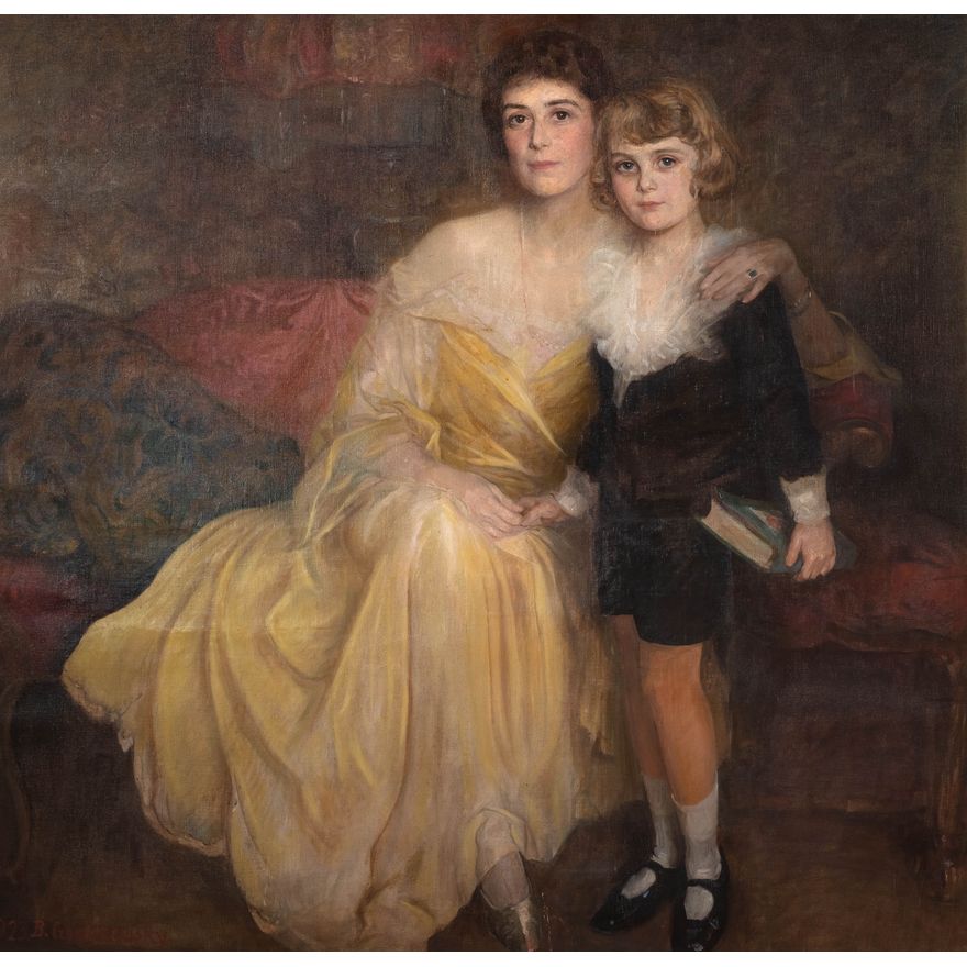 Bolesław Jan Czedekowski | Matka z synem, 1923 r.