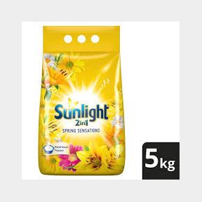 Sunlight Spring Sensations 2in1 Hand Washing Powder Detergent 5kg -bar 6001085124128 -51732/2299 B3 (S1)