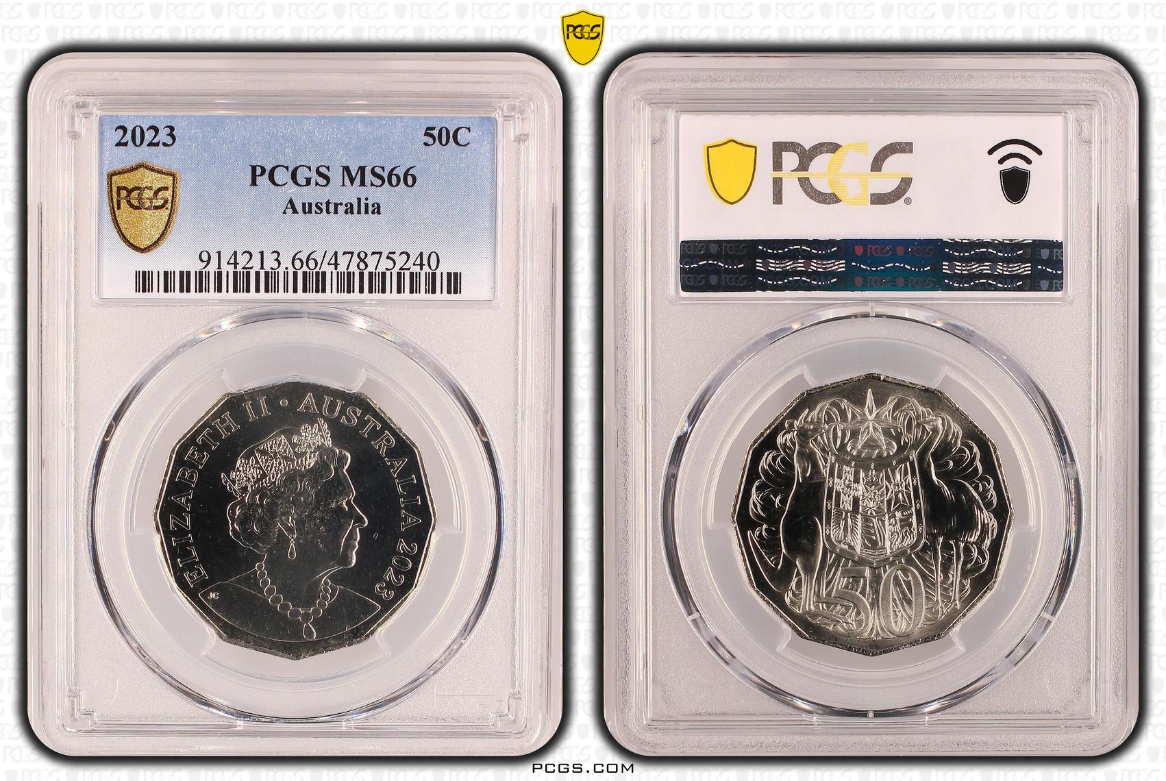 , Fifty Cent, 2023, PCGS MS66