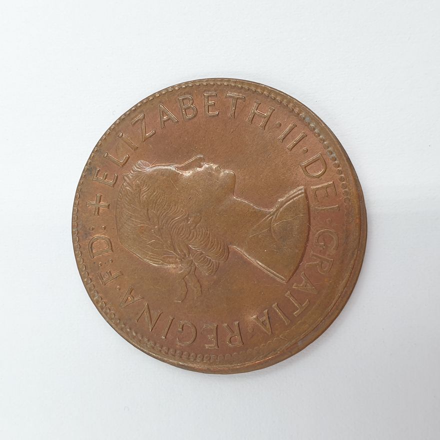 Aus. 1964 Penny Error Coin
