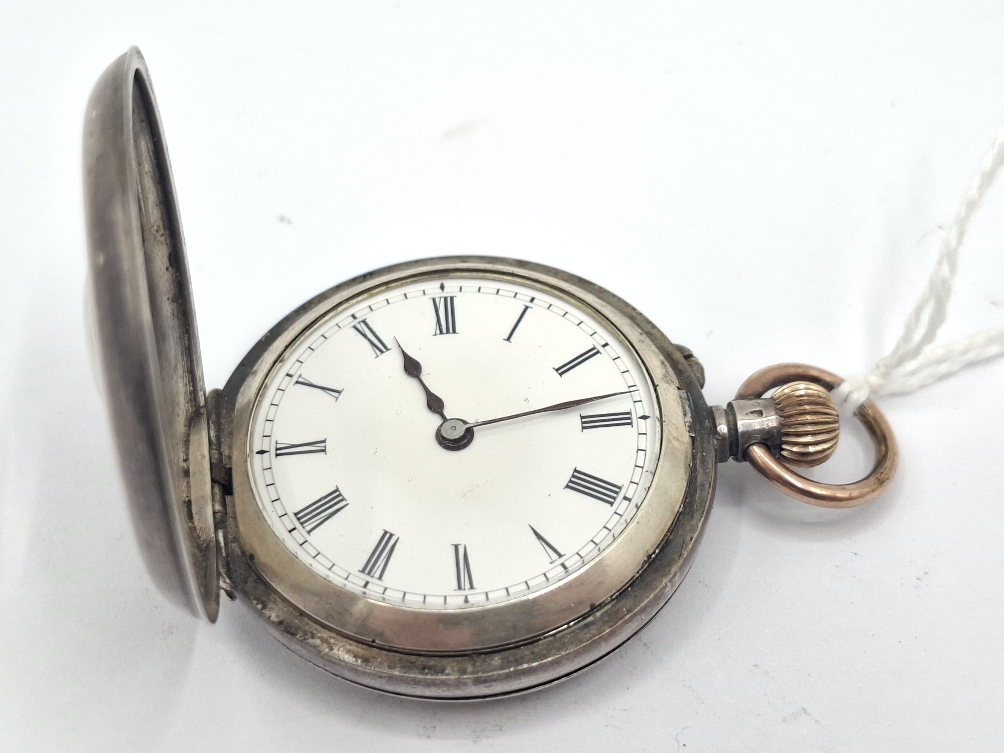 Continental Silver Pocket Watch