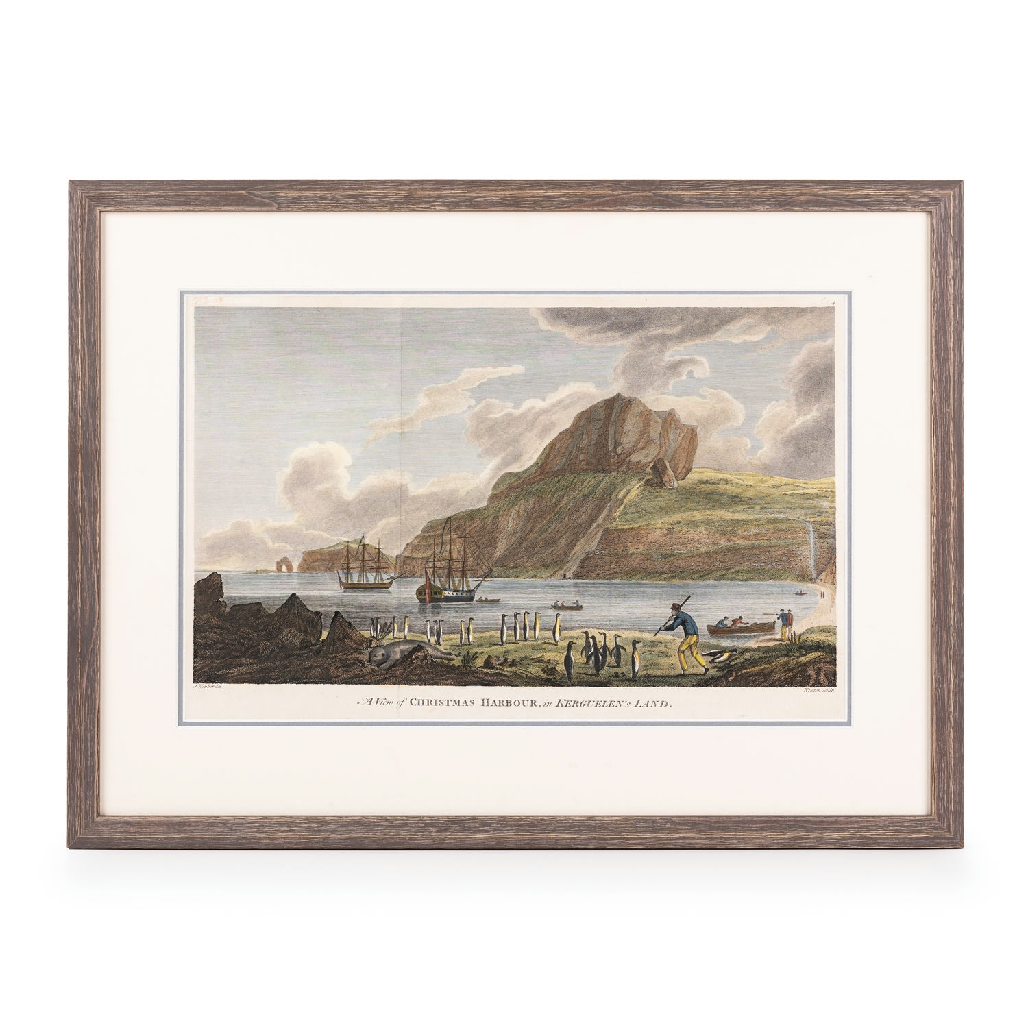 John Webber, A View of Christmas Harbour, C1784,