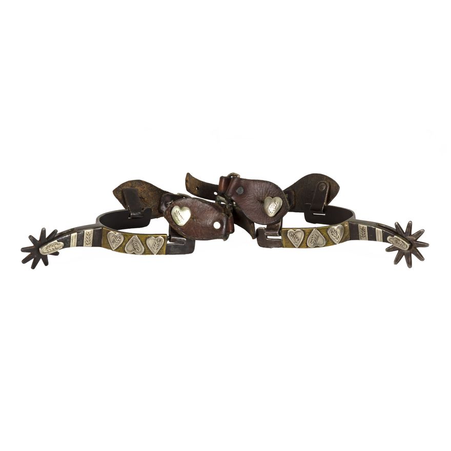 Kelly Bros. , Heart Spurs, circa 1920
