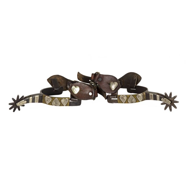 Kelly Bros. , Heart Spurs, circa 1920