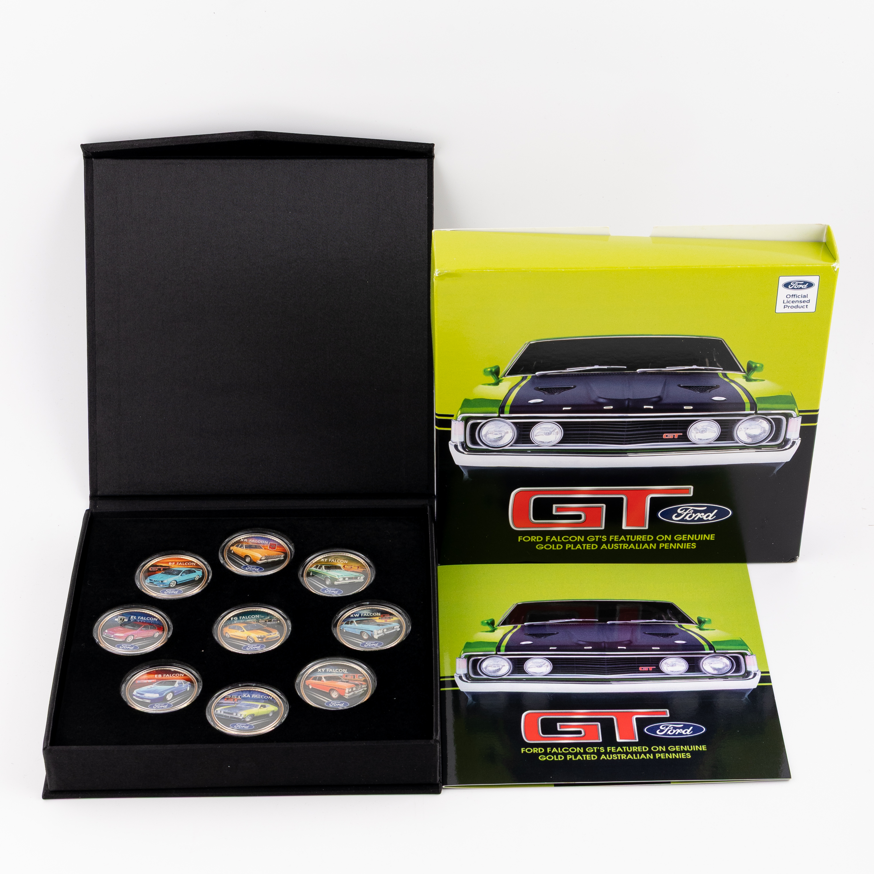 George VI, Downies - Ford Falcon GT'S, Penny, UNC