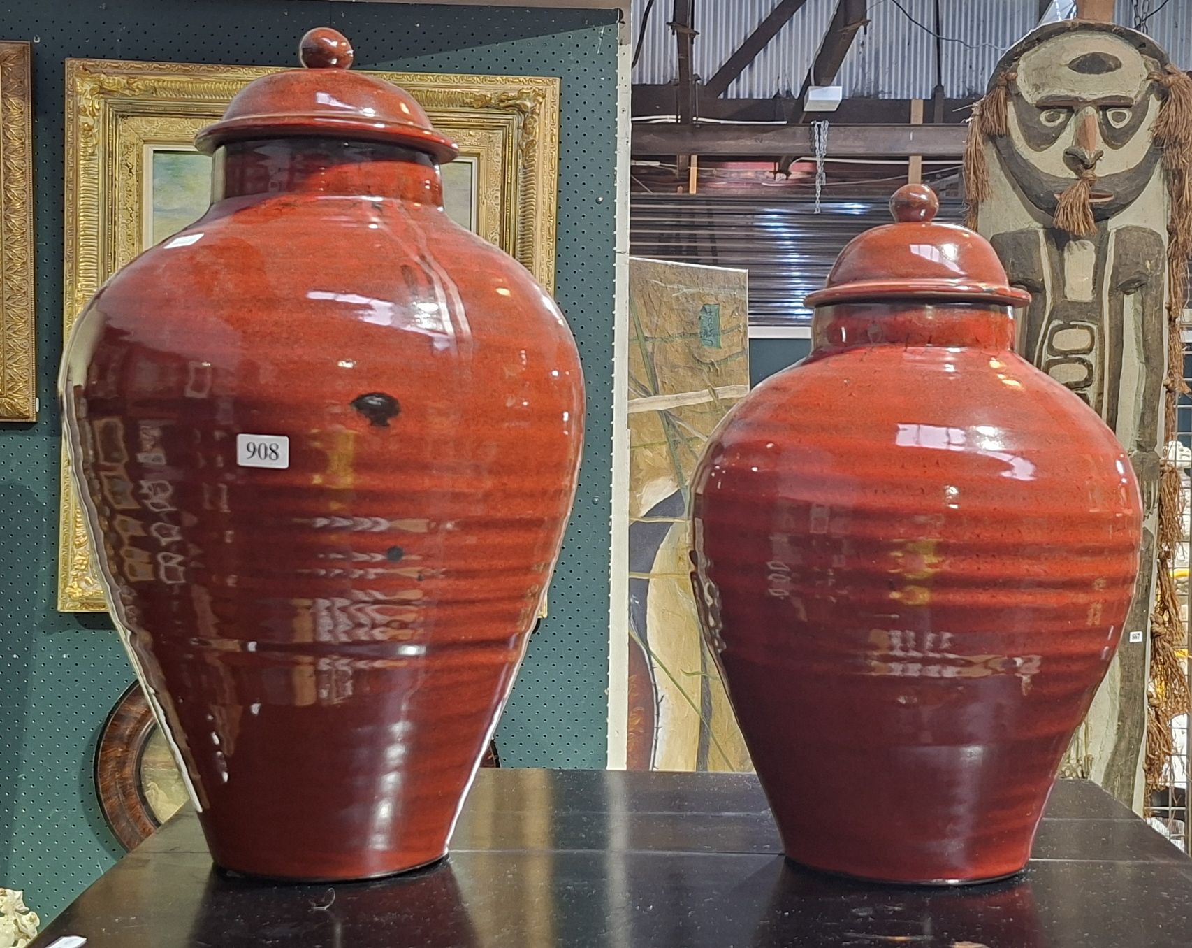 DECORATIVE CERAMIC CANISTERS