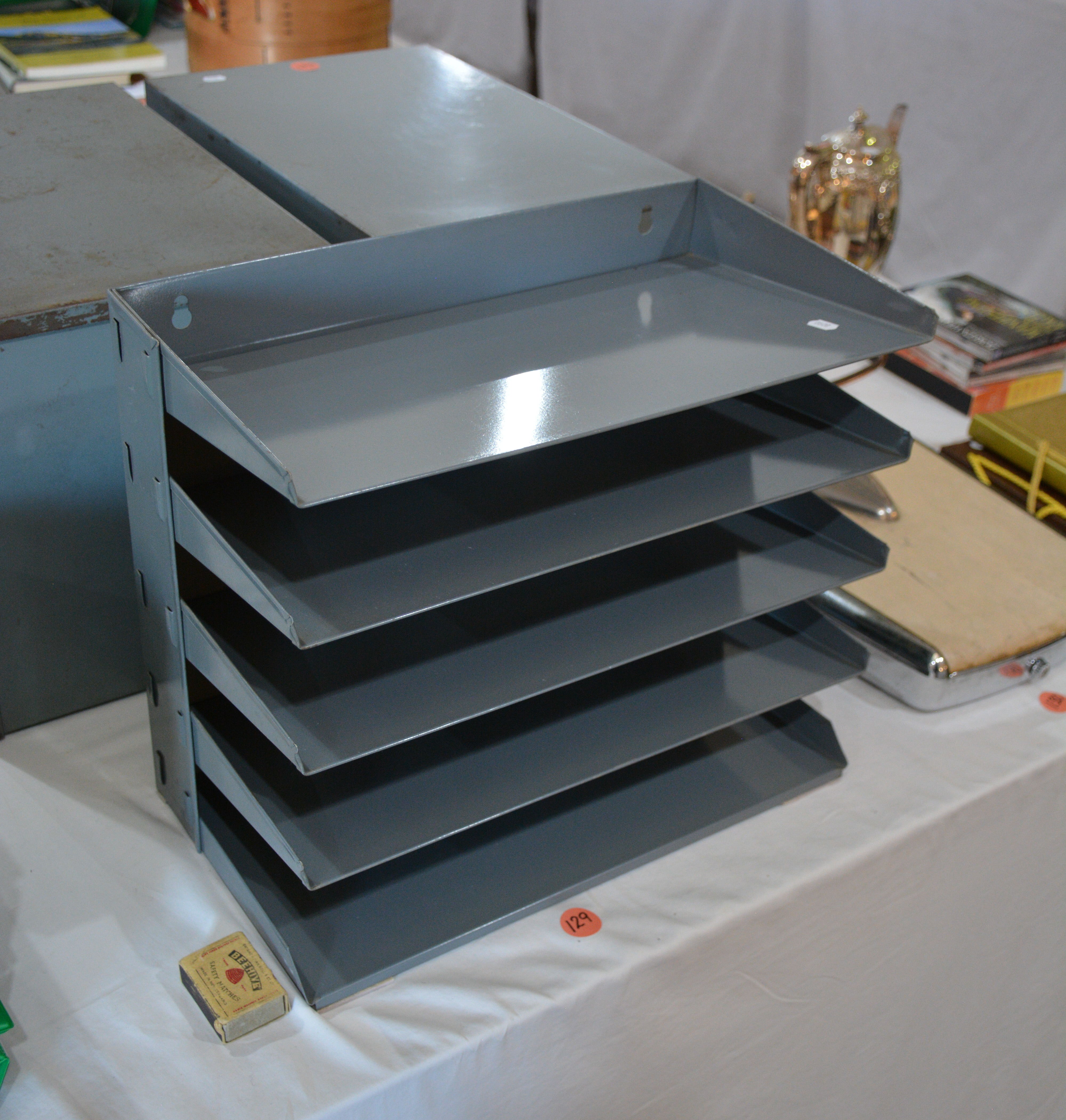Metal Filing Shelved Tray — NZ auction result