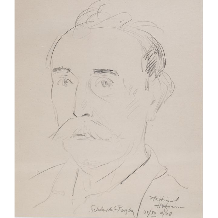 Wlastimil Hofman | Autoportret, 1948 r.
