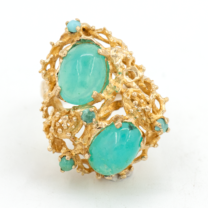 Anillo de venturina