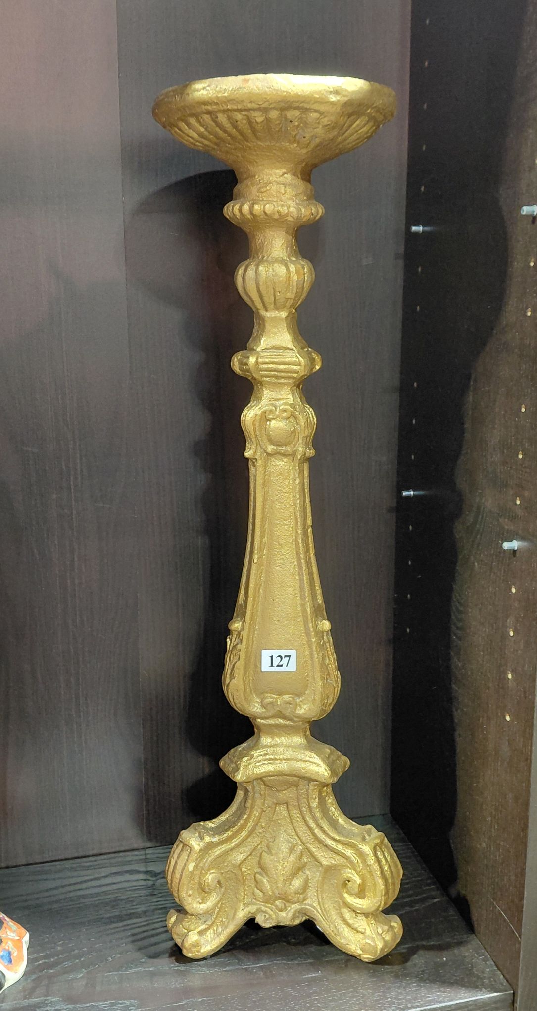 127 · GOLD FINISH STAND