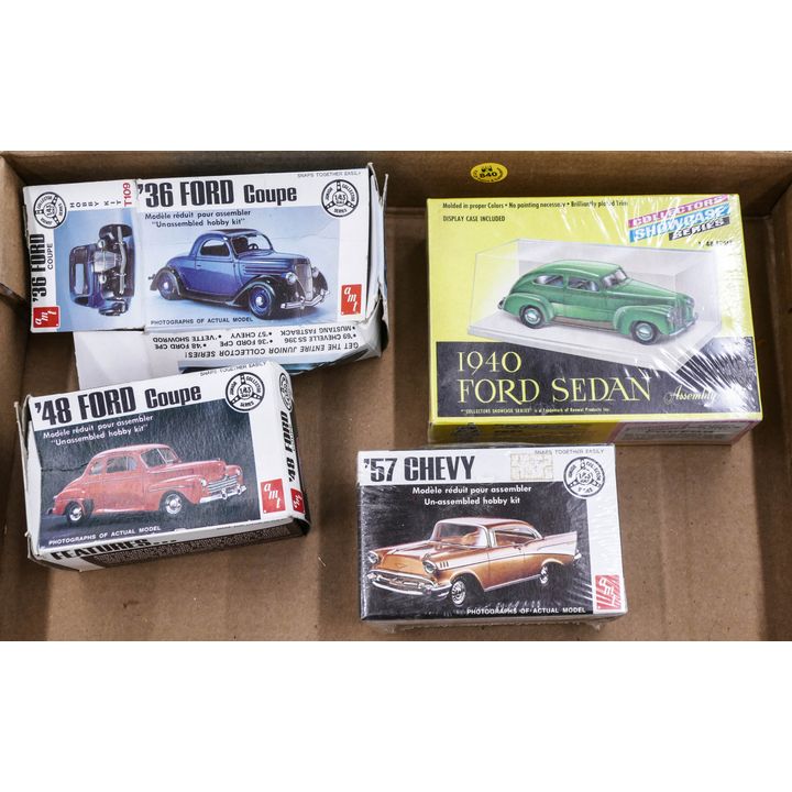 Box AMT Car Model Kits Etc
