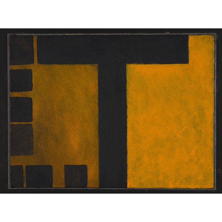 Colin McCahon 'Truth from the King Country - Small Mysteries: The 7 Wounds (7)'